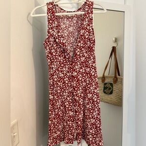 Reformation dress with buttons